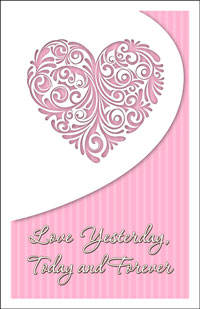 Wedding Program Cover Template 6D - Graphic 2